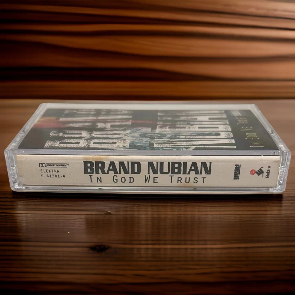 •BRAND NUBIAN - IN GOD WE TRUST• ~1992 OG PRESSING~ (CASSETTE TAPE) (1) - Image 4 of 4