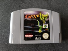 Thumbnail of ebay&reg; auction 236634607528 | Gex 3 Deep Cover Gecko Nintendo 64 N64 Spiel Modul selten