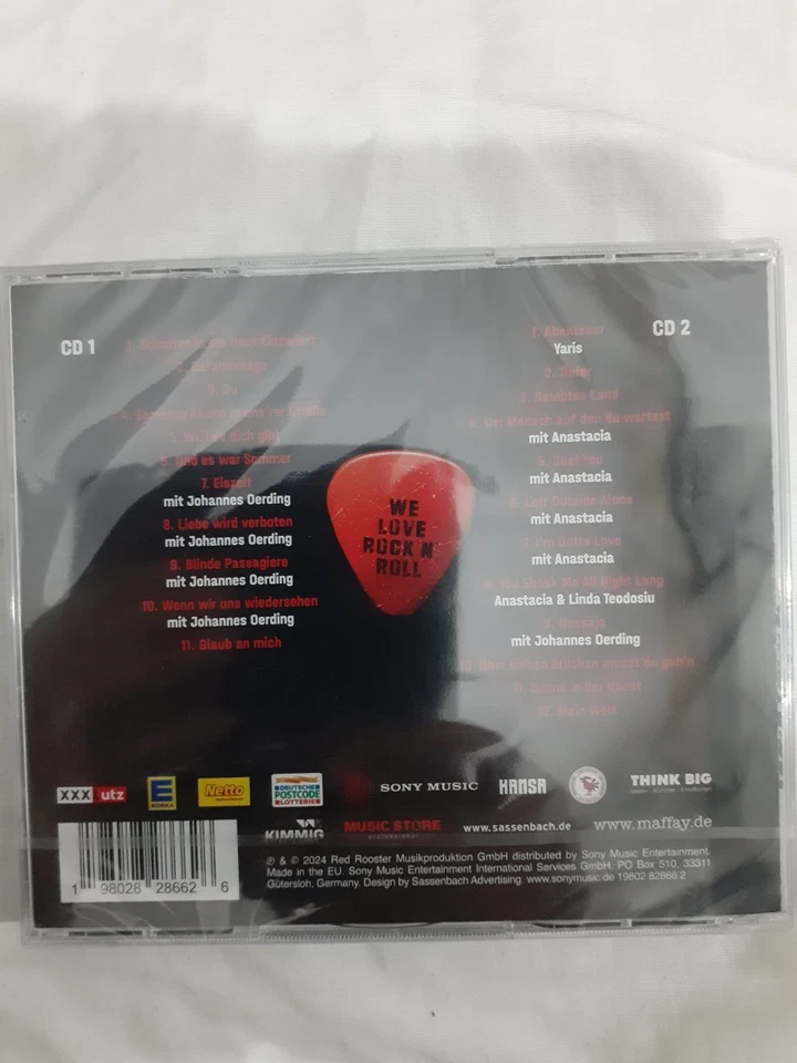 Peter Maffay - We Love Rock'n'Roll DO-CD , Live in Leipzig 2024 , Neu in OVP - Bild 2 von 2