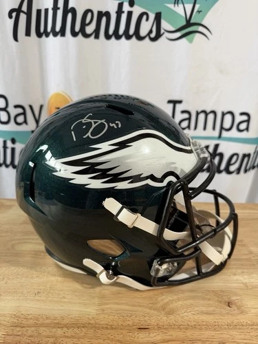 Darren Sproles Signed Helmet Full Size Replica Philadelphia Eagles Radtke Sports