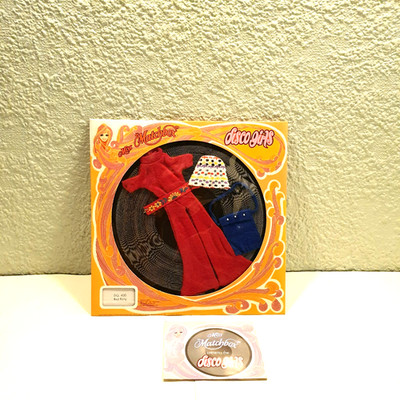Hasbro Miss Matchbox Disco Girls Outfit Red Rally und kl. Katalog in OVP 1972