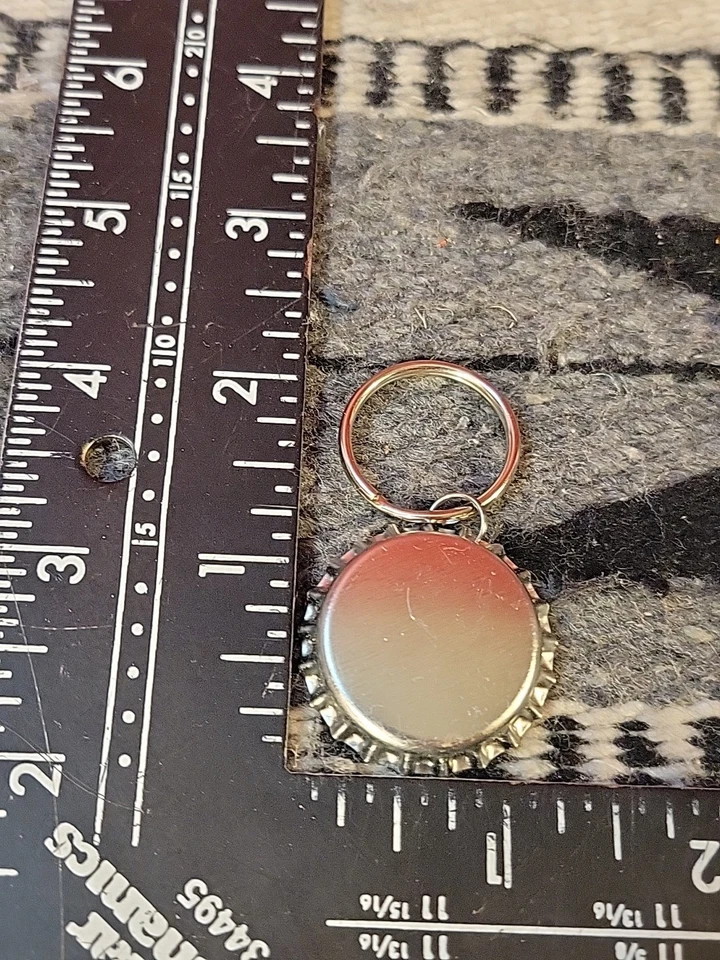 Allis Chalmers Bottle Cap Keychain - Image 2 of 2