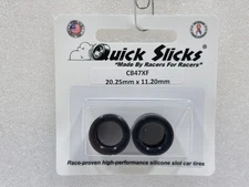 QuickSlicks CB47XF Silicone Tires for Fly 15x11mm Classic Wheel 1/32 Slot Part