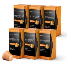 Bestpresso Coffee for Nespresso Machine 120pods  Ristretto Blend(High Intensity)