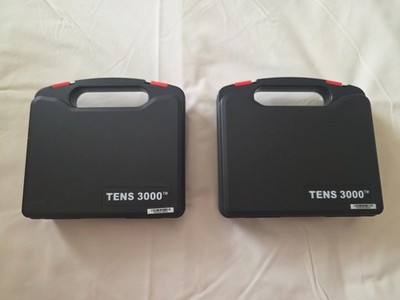 2 PACK -NEW TENS 3000 Analog UNIT with ELECTRODES PADS, COMPLETE-FREE SHIPPING!!