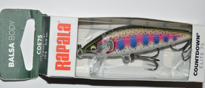 Test Rapala Countdown Elite CDE 7.5cm : le leurre coulant qui