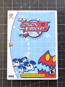 Dreamcast Chuchu Rocket! Your Choice of Custom Case NO Game or Manual