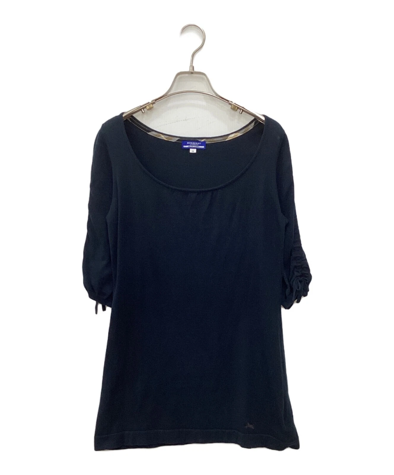 Abito in cotone BURBERRY BLUE LABEL TAGLIA 38 Navy Ext+++