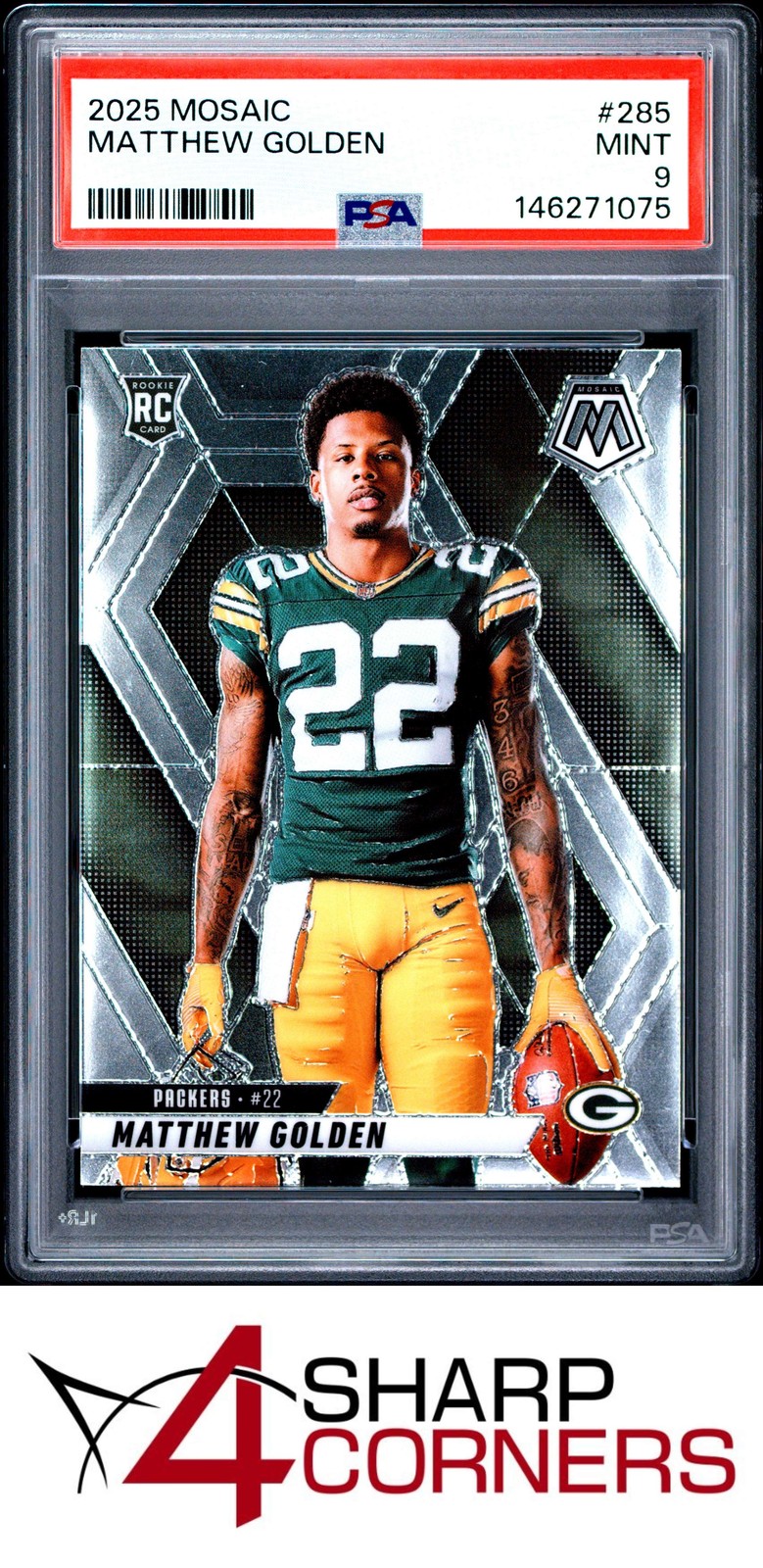 Matthew Golden Panini Mosaic #285 Base