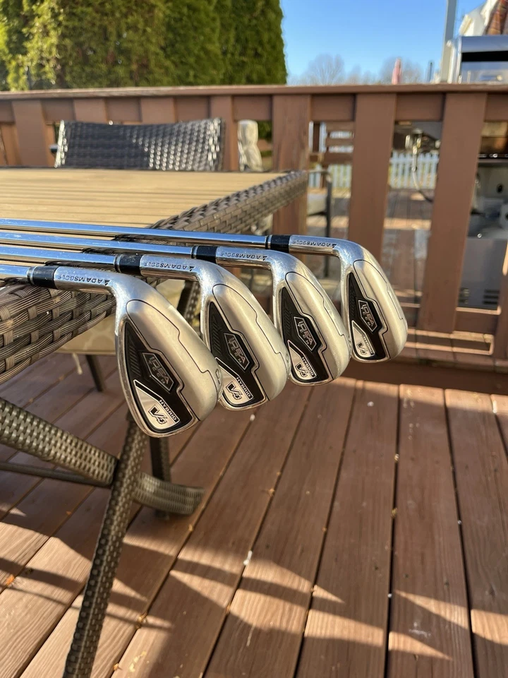 Adams V4 Hybrid Irons 7, 8, 9, PW Club Set, Reg flex (steel) 4 Clubs LEFT HANDED - Image 2 of 4