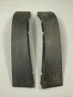 63 64 Chevrolet Impala SS 409 Original Black Rear Back Seat Trim Filler Panels