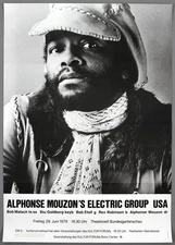 ALPHONSE MOUZON – mega rare vintage original 1979 concert poster BABY COME BACK