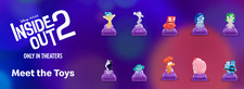 2024 McDONALD'S Inside Out 2 Disney Pixar HAPPY MEAL TOYS Or Set