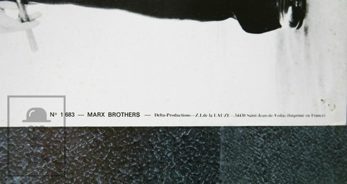1996 Marx Brothers Poster - Marx Brothers with Harp - Cinema / Movies - France - Picture 2 of 4