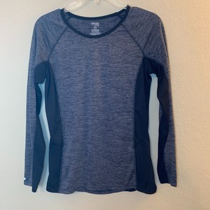 danskin now fitted long sleeve shirt