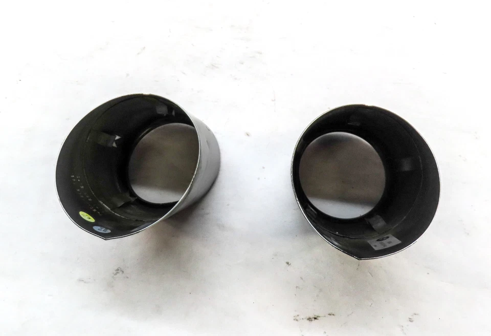 BMW X5 (F15) 2016 3,0 L TURBO N55 trasero izquierdo derecho escape silenciador punta juego de 2 Foto 3 de 4