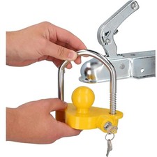 Anhängerschloss Schloss Sicherung Anhänger Diebstahlsicherung Diebstahl Sperre