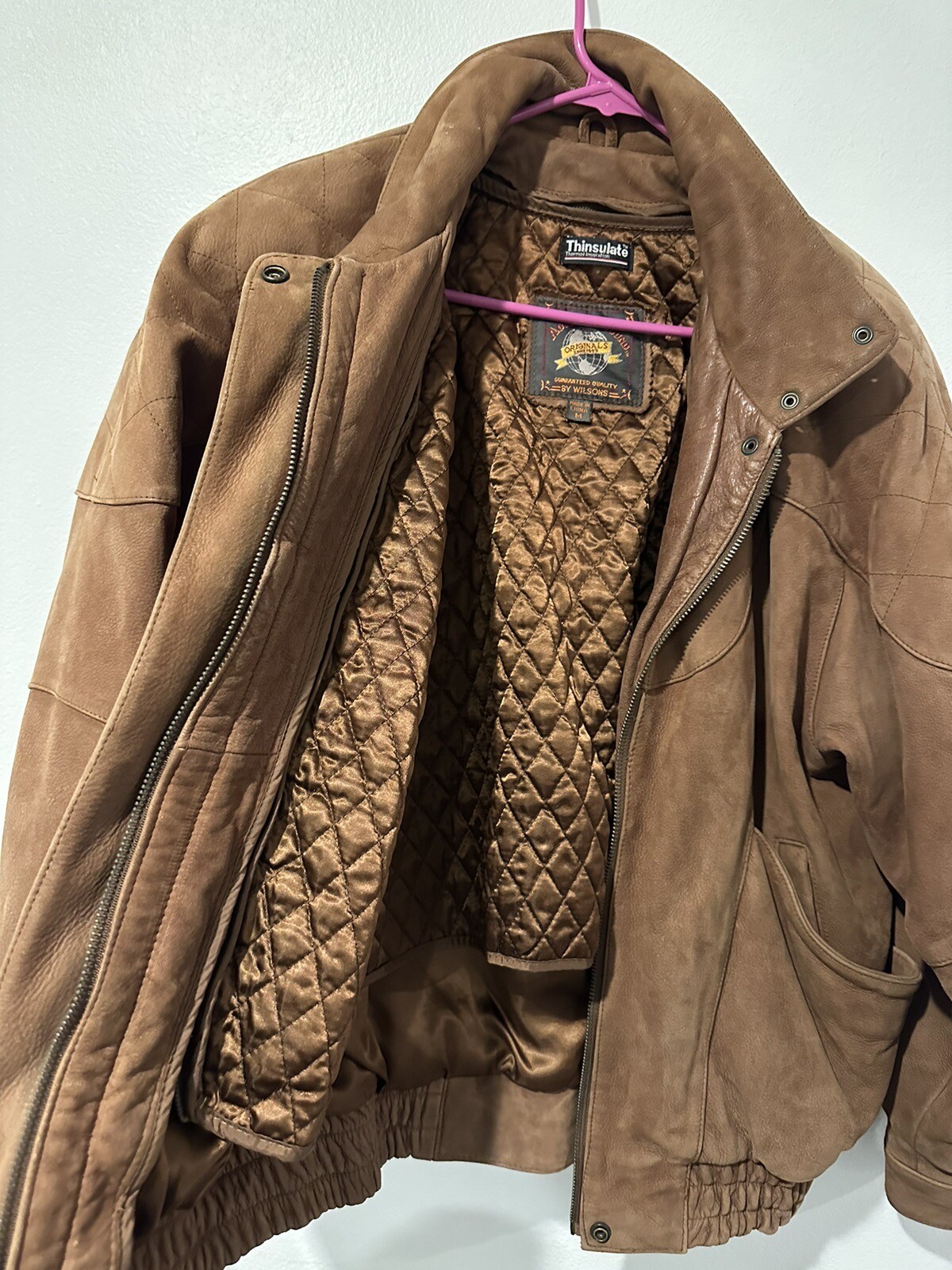 Brown Leather Jacket Medium. Adventurebound. - image 4