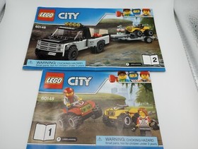 LEGO CITY: ATV Race Team (60148) Complete with Instructions, No Stickers