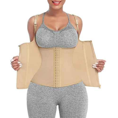 Fajas Reductoras Colombianas Modelador de Cuerpo Entrenador de Cintura Control de Abdomen Prendas para el torso Corsé - Imagen 20 de 28