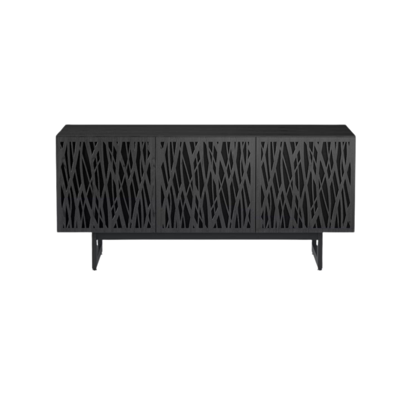 Медиа-шкаф тройной ширины BDI Elements 8777-ME Пшеницадревесный уголь 866790₽