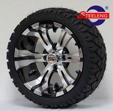 Golf Cart 14 Vampire Wheelsrims And 20 Stinger All Terrain Tires Dot Rated Golf Cart 14 Vampire Wheelsrims And 20 Stinger All Terrain Tires Dot Rated
