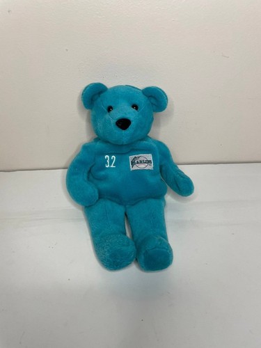 Marlins Baseball Player Alex Fernandez memorial blue Teddy Plush rare