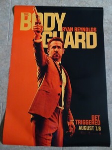 THE HITMAN'S BODYGUARD - MOVIE POSTER WITH RYAN REYNOLDS (AS THE BODYGUARD)
