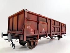 (1EY81) K&R  Spur 1  Güterwagen Omm39 mit Kohleladung, patiniert W.Gutheil