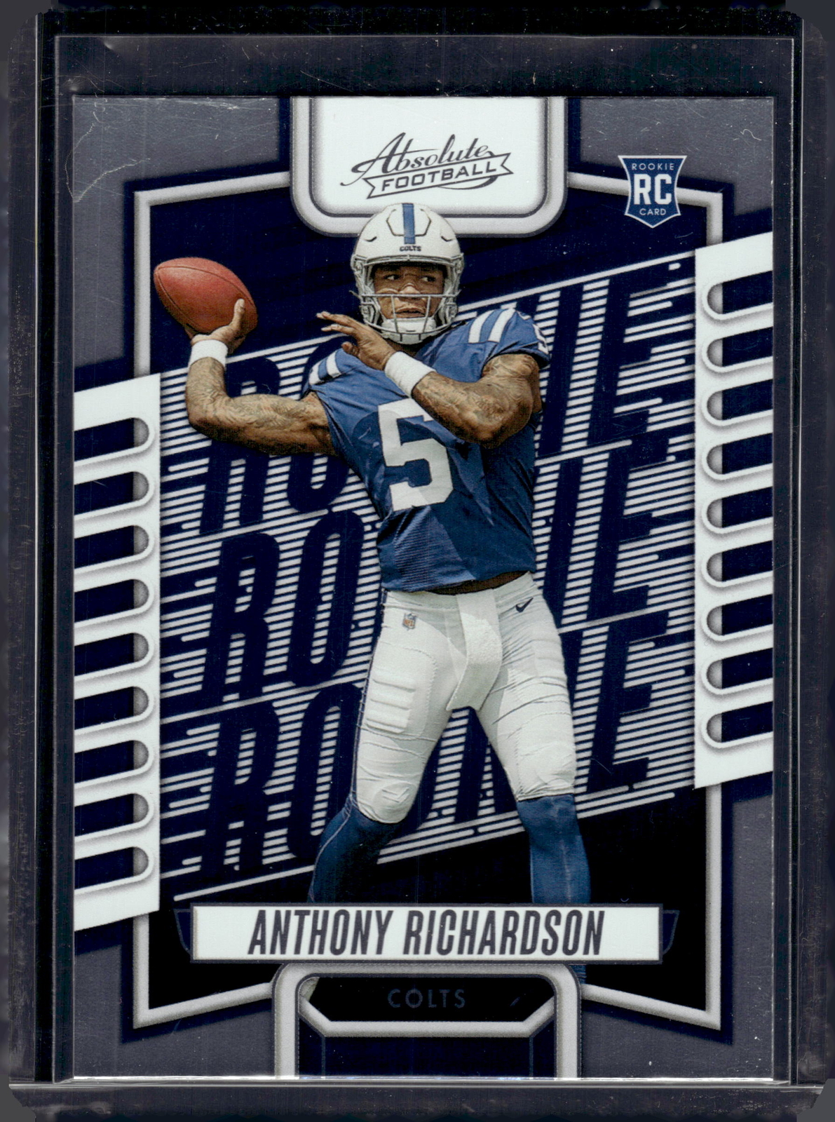 2023 Panini Absolute #104 Anthony Richardson Blue