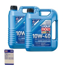 Liqui Moly 1301 Motor&ouml;l, &Ouml;l, Super Leichtlauf 10 W-40 10L OPEL, PEUGEOT