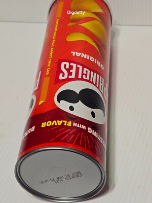 5.2oz Can Of ORIGINAL Pringles Unopened W/The Label Upside Down