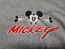 Vintage Mickey Mouse Sweatshirt 80's USA Disney Character Fashions size L