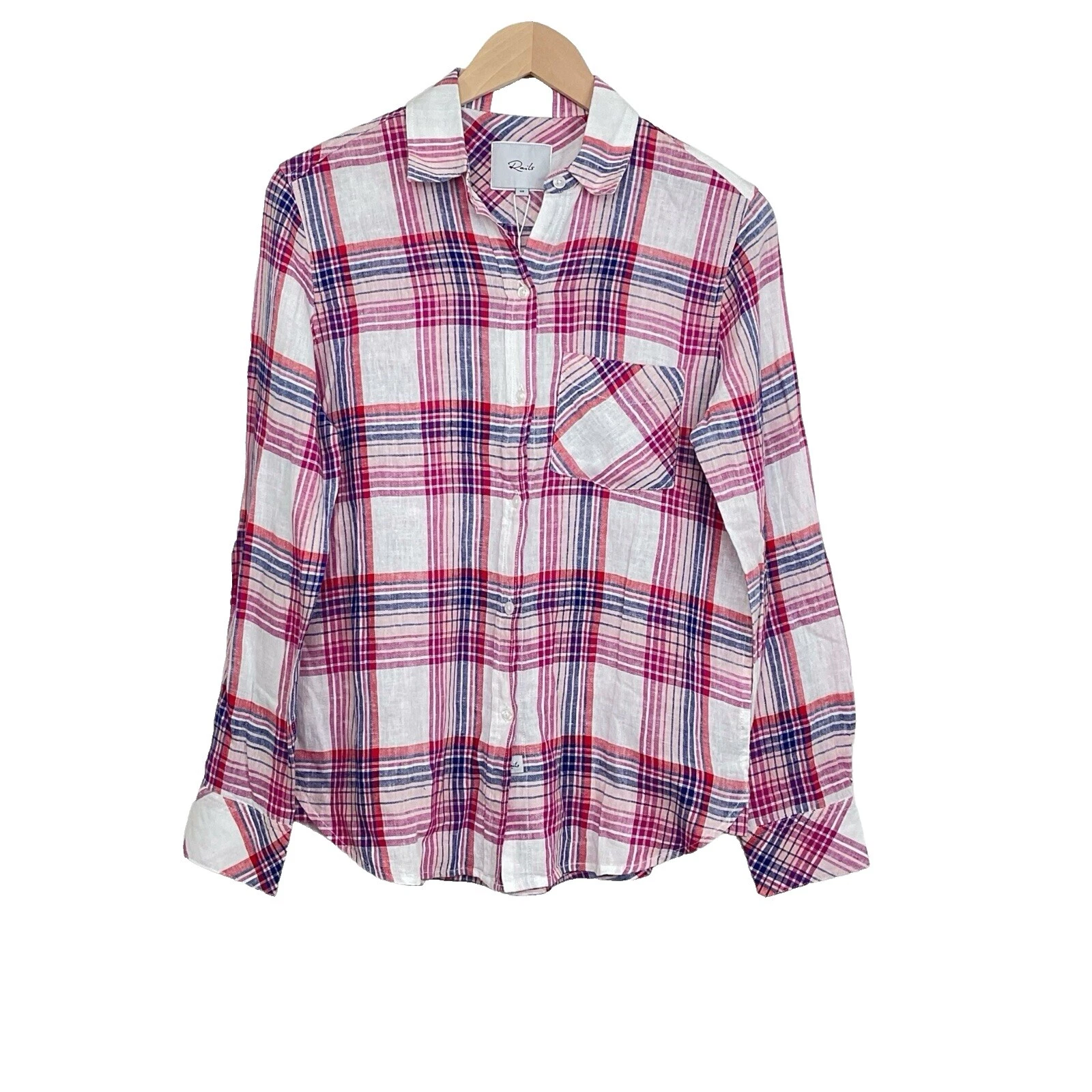 Blusas de linho Rails para mulheres