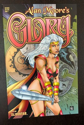 GLORY #0 (Avatar Press Comics 2001) -- Alan Moore -- Defender VARIANT -- NM-