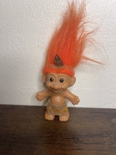 NATIVE AMERICAN INDIAN BOY - 3" Russ Troll Doll - NEW IN ORIGINAL WRAPPER