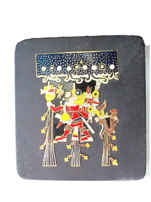 Mexico, June Etzalqualiztl 6th month God of Rain Plaque, fasted 4day bean soup