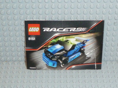 LEGO  Racers Bauanleitung 8151 Adrift Sport ungelocht instruction B2124