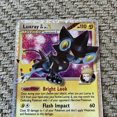 Pokemon Celebrations 25th Anniversary Luxray GL LV. X 109/111 MINT