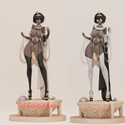 Thistles and thorns Studios EGYPT QUEEN Anime Girl Resin Statue In