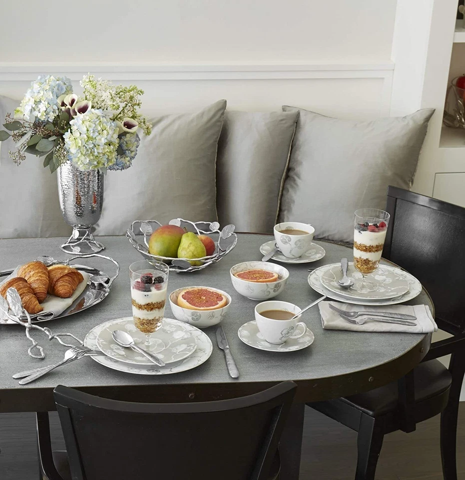 Michael Aram Botanical Leaf Cup & Saucer, Multicolor - Image 3 of 3