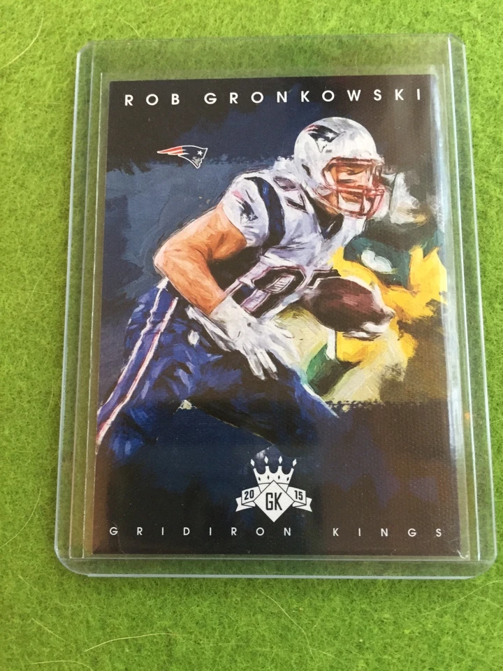 ROB GRONKOWSKI JERSEY #87 PATRIOTS 2019 Super Bowl 2015 Panini Gridiron Kings SP - Image 2 of 4