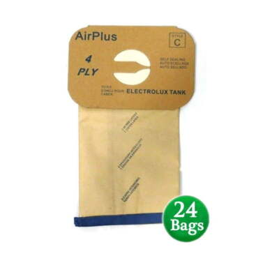 Electrolux Airplus 4 Ply Tank Vacuum Cleaner Style-C Paper 24Bags ...