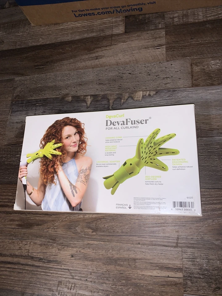 NEW DevaCurl DevaFuser Curly Hair Diffuser Dryer Attachment - Image 2 of 2