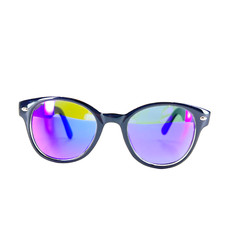 Genius Eyewear Sunglasses G511 Black Round Full Rim 52[]21 150 mm