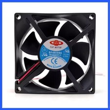1PCS DF4808BA-4 8025 DC48V 0.09A 8CM 2-Wire Silent Cooling Fan