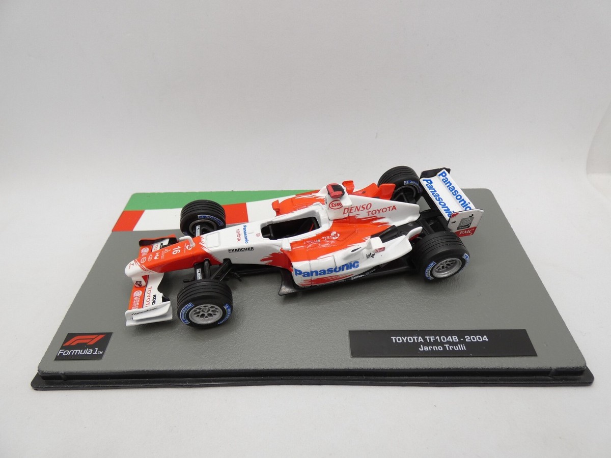 TOYOTA TF104B 2004 Jarno Trulli ミニカー TOYOTA TF104B 2004 Jarno Trulli ミニカー Toyota TF104B Jarno