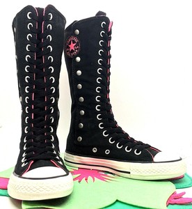 mid calf high top converse