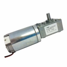 DC Worm Gear Motor 24V Metal Gear Motor 50rpm High Torque with Gearbox