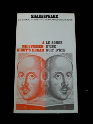LE SONGE D'UNE NUIT D'ETE W. SHAKESPEARE BILINGUE LITTÉRATURE/ANGLETERRE 820 - Photo 1/3